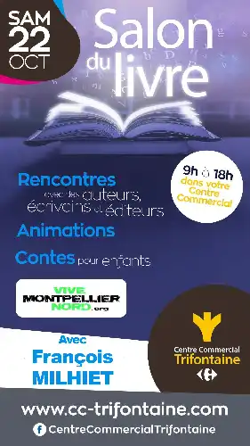 Salon du livre de l'association ViVe Montpellier Nord