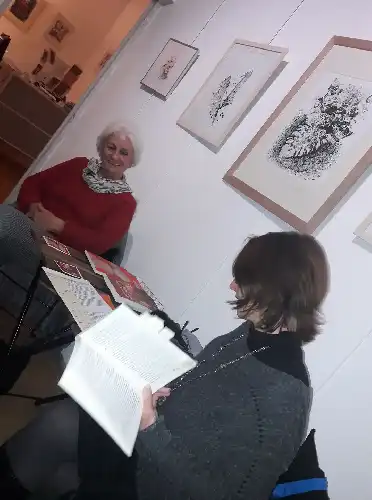 Café littéraire avec Régine Fournon et son livre "Mirages et déraisons"