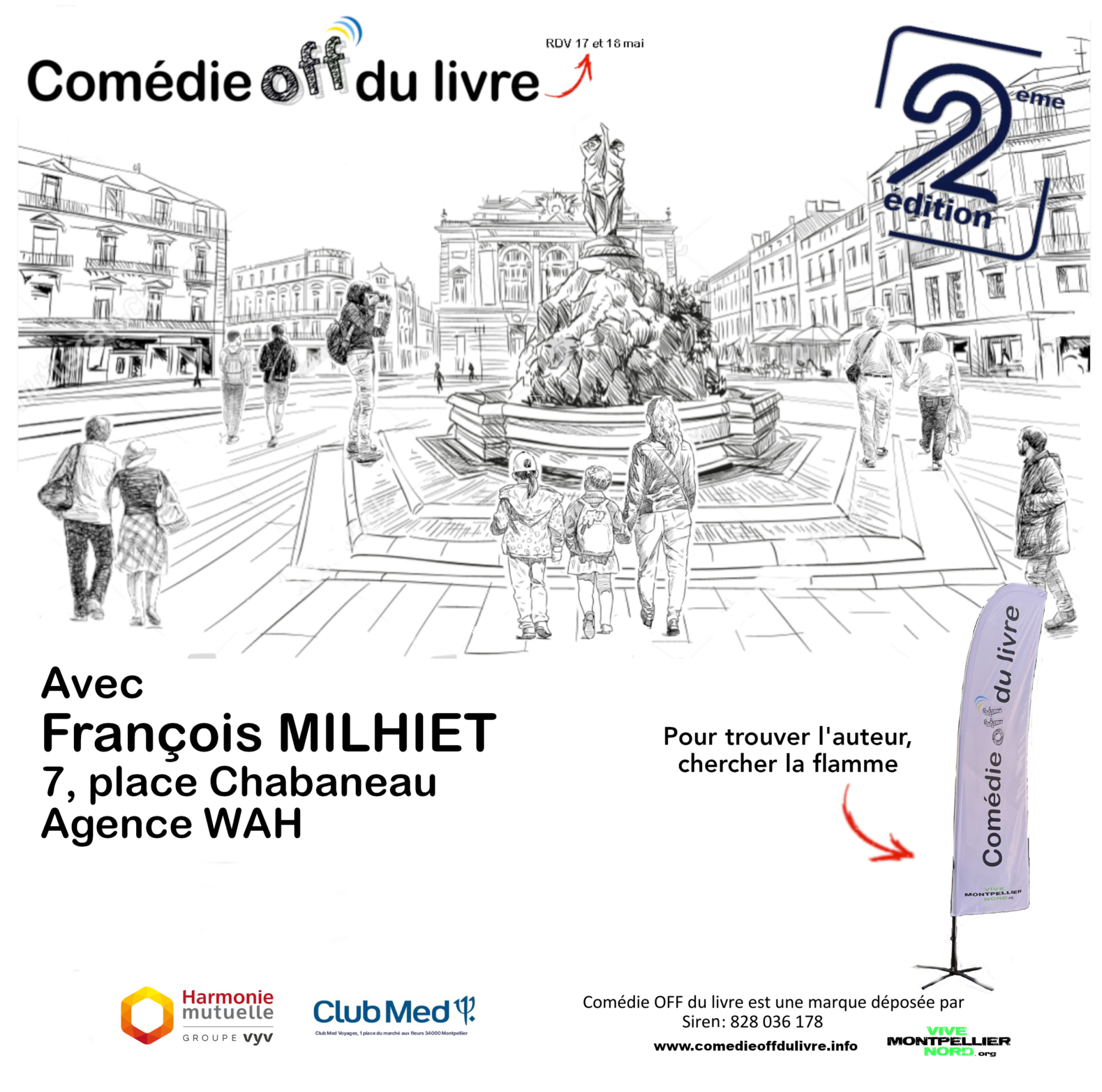 Cliquez l'image pour feuilleter Comédie Off du livre 2025